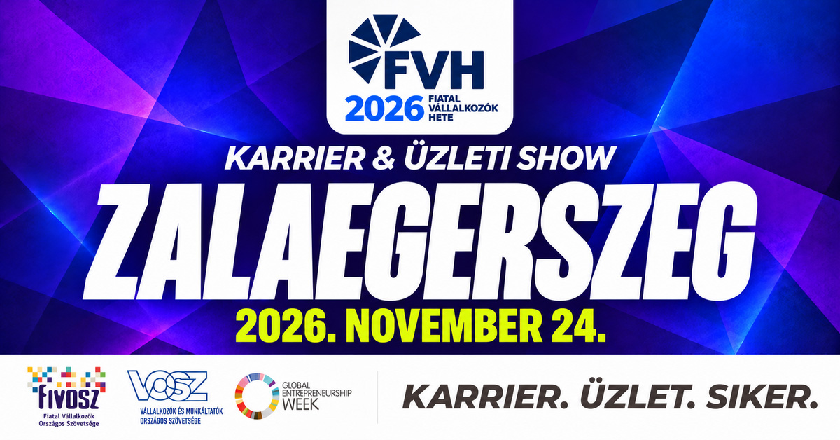 Fiatal Vállalkozók Hete 2026 – Zalaegerszeg