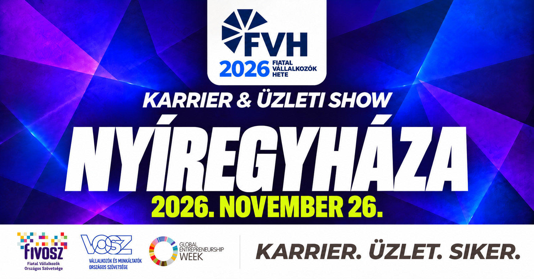 Fiatal Vállalkozók Hete 2026 – Nyíregyháza